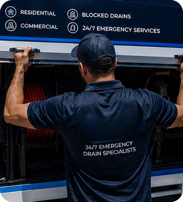 Licensed blocked drain plumber servicing a Dural home